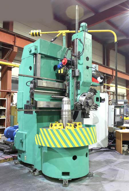 Фото токарно-карусельного верстата 1512Ф3